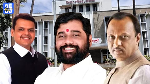 Political leaders and party workers discuss strategies ahead of Zilla Parishad elections in Sangli district.