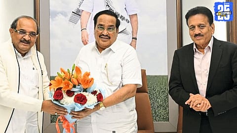 Ministers Meet C.R. Patil to Push for River Interlinking Funds