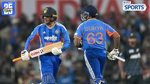 Abhishek Sharma - Suryakumar Yadav | India vs New Zealand 1st T20I