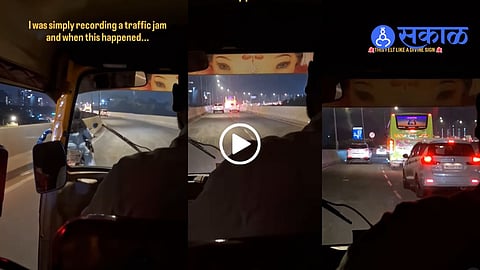 Mumbai Traffic Video Turns Divine as Ganpati’s Reflection Appears, Clip Goes Viral