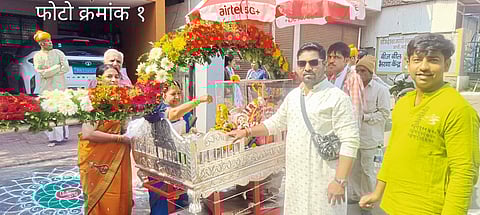 वाई:-मधली आळीतील कृष्णाबाई उत्सव सुरू