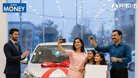 European luxury cars like BMW and Mercedes-Benz displayed at an auto showroom, symbolizing reduced import duties after the India–EU FTA.