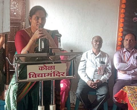 महिलांना एक देवी ऊर्जा मिळालेली आहे. ॲड. अरुणा सुतार.