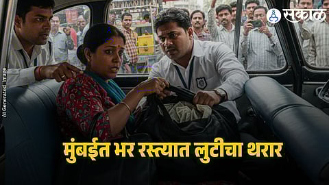 Foreign Woman Looted