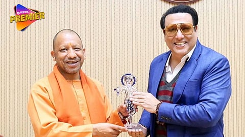 govinda meets yogi adityanath