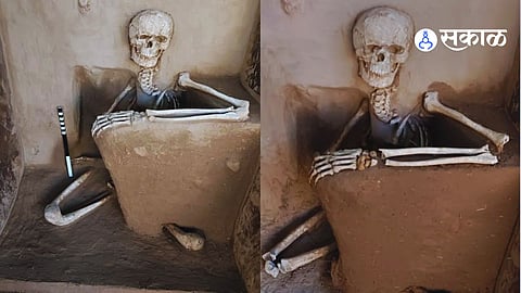 Photos of Mysterious Discovery of the 1000-Year-Old Skeleton in Vadnagar