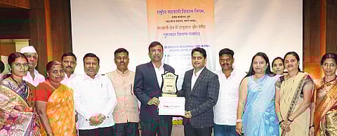 वाई:-कवठे येथील ‘समृद्धी’ एफपीओला एनसीडीसीचा राष्ट्रीय उत्कृष्टता पुरस्कार देशपातळीवर प्रथम; महाराष्ट्राच्या सहकार चळवळीचा नावलौकिक