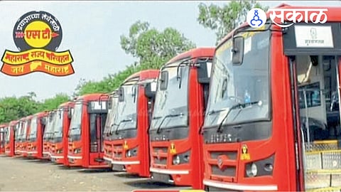 State transport buses carrying election staff
