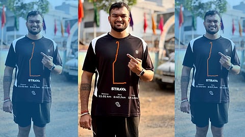 13 km Run for Vote: Saiprasad Patil’s Inspiring Democratic Act