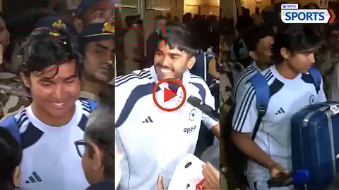Grand Welcome for India U-19 Team in Mumbai