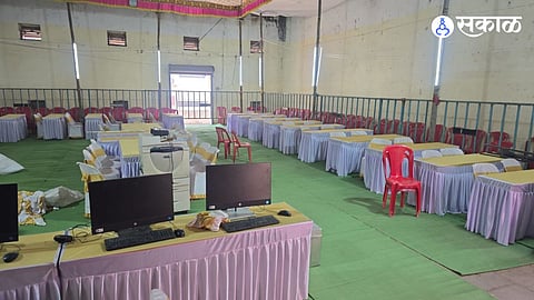 Mangrulweda district council election vote counting