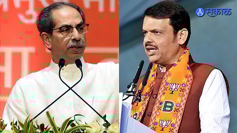 CM Fadnavis And Uddhav Thackeray