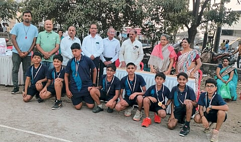 आसू - फलटण ला बास्केटबॉल स्पर्धा