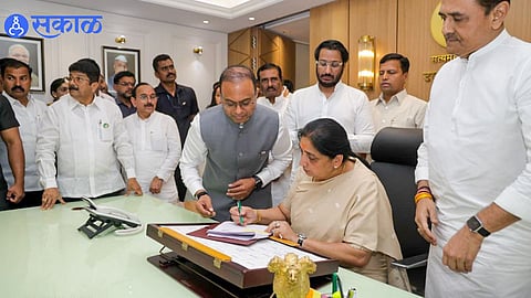 Deputy CM Sunetra Pawar