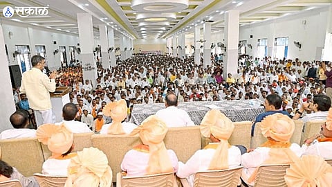 Chaos During Patan Celebration Rally; Ministers Gole, Naik Targeted by Workers