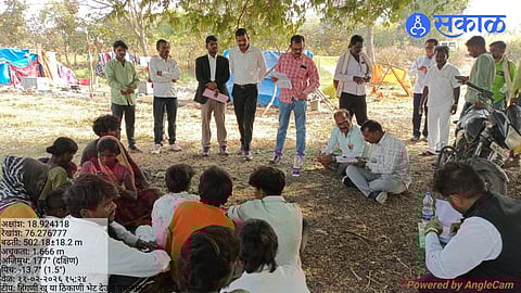 Sugarcane labor rescue operation in Beed district