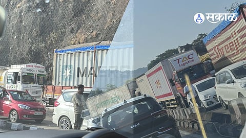 Mumbai Pune Expressway traffic