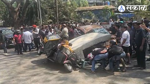 Mulund Metro Slab Collapsed