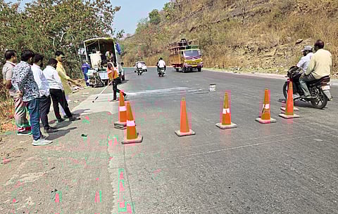 अपघात रोखण्यासाठी
पिरंगुट घाटात उपाययोजना