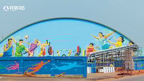 Construction work in progress