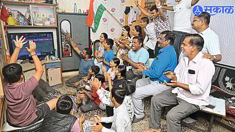 Massive Jubilation in Ahilyanagar Following India-Pakistan T20 Match