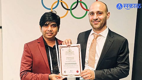 Dr. Rohan Akolkar receives global recognition for his outstanding services at major international sporting events.