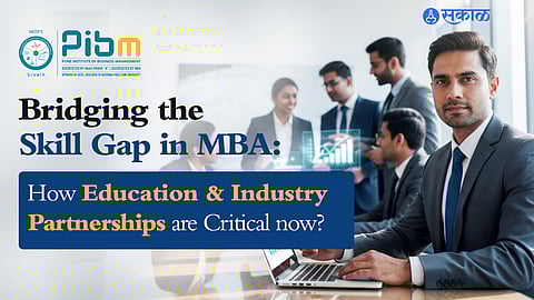 MBA students working on a live corporate project