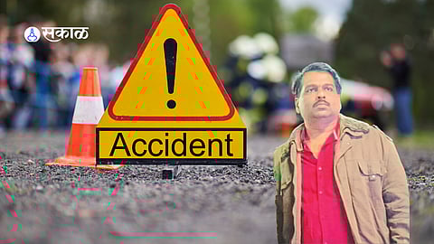 tempo collided with a motorcycle