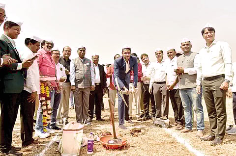 विद्यापीठातील भूमिपूजन