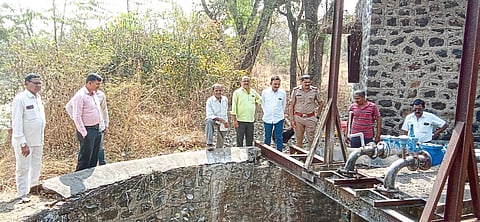 ढेबेवाडी एकाच रात्री चार नळयोजनांच्या केबल चोरीला