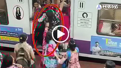 Woman Hair Pulled from Moving Train