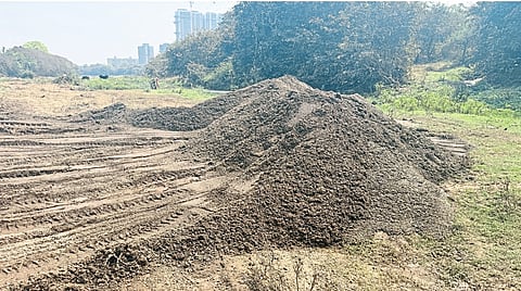 बालेवाडीतील नदीपात्रात अवैध वाळू उपसा
