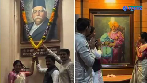 Pune mayor Hedgewar garland controversy news