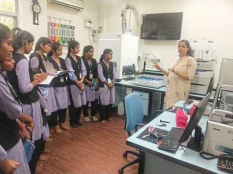 श्रीराम महिला बी.एस्सी विद्यार्थीनींची आयआयटीएम, पुणे येथे अभ्यास भेट
