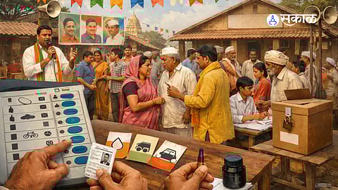 Local leaders and villagers discuss strategies