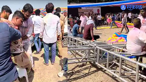 Accident At Royal Farm On Koregaon Park Mundhwa Road