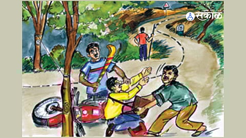 Screenshots of gang-related social media