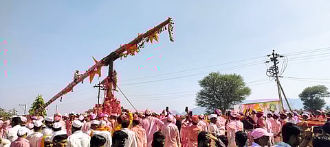 वाई फुलेनगर बगाड मिरवणूक उत्साहात पार पडली.