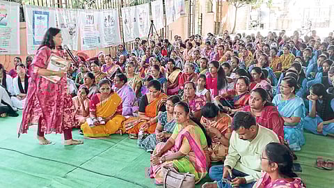 परिंचेमध्ये उत्सव सावित्रीच्या लेकींचा कार्यक्रम