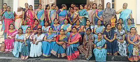 महिलादिनी माळीनगरात भूमिजा महिला मंडळाचे उदघाटन