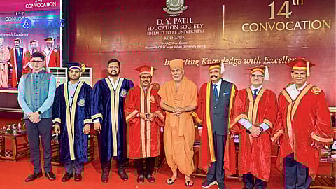 Students receive degrees