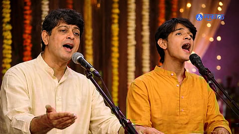 Classical singers Viraj Joshi and Srinivas Joshi will perform