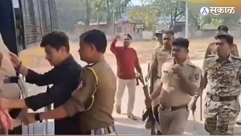 Accused Jairam Chate Reaches Tambavya