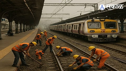 Mumbai Local Train Megablock