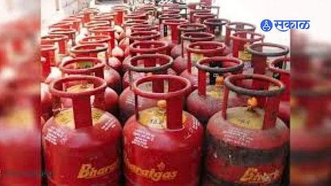 LPG cylinder stock i