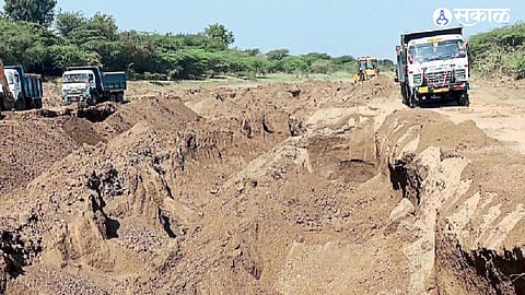 Jalna River Sand Mining
