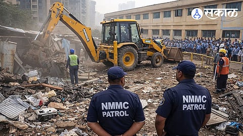 Illegal Scrap Business In Turbhe