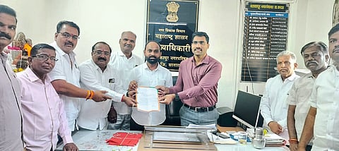 मलकापूर राजेंद्र यादव निवेदन