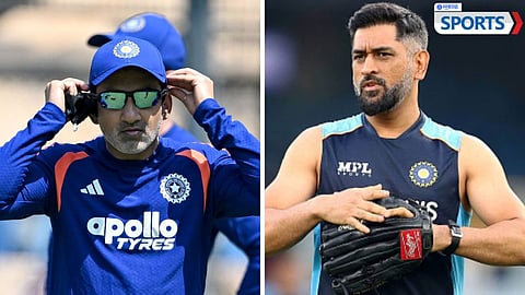 Gambhir on MS Dhoni coach