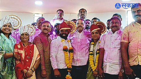 NCP Gets Lucky Draw Support in Man, BJP Denied Power